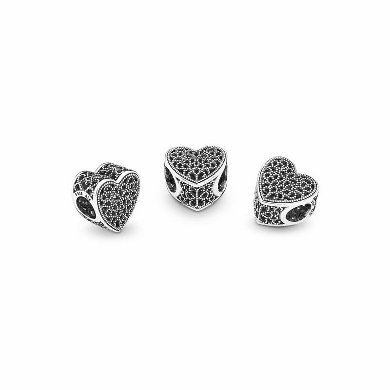 Pandora Australia Filled with Romance Charm - Sterling Silver | UKVNCT096